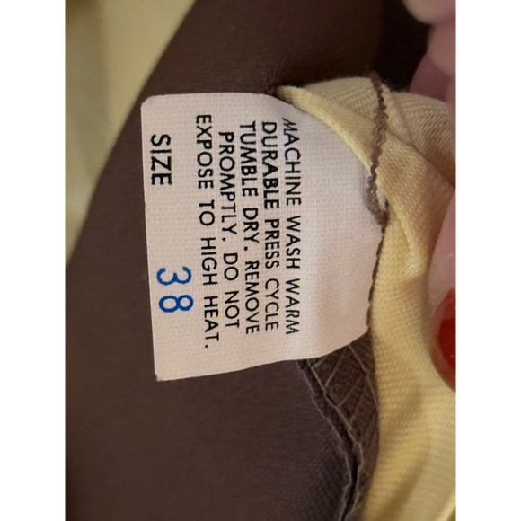 Vintage Windmill Western Brown Ranch Pants Men’s 38 Cowboy Rodeo Style Durable - Picture 7 of 7